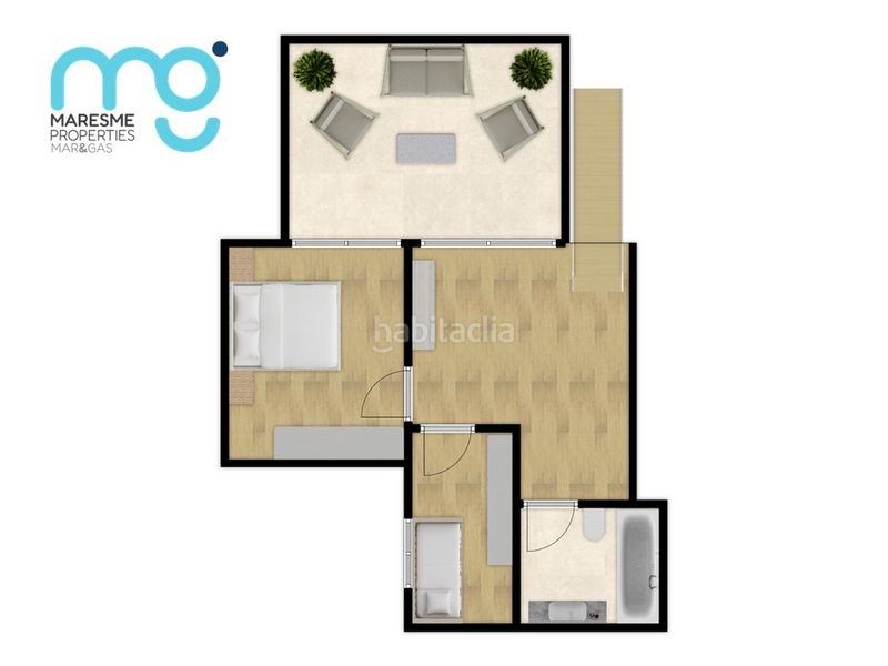 Foto a85f15d2-318a-4e9a-b298-2570ee48021b. Dúplex amb calefacció aparcament a Centre Pineda de Mar