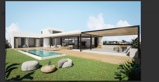 Terreny residencial  Las maretas. Parcela en lajares con licencia de obra y proyecto