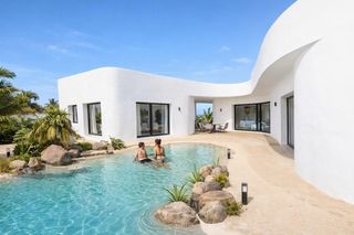 Casa  Las rositas. Chalet de nueva construcción de diseño con piscina en lajares  f