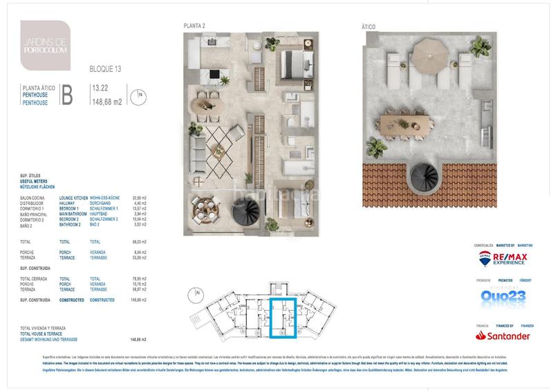 Foto 1fdaa223-6ec9-4430-b8f7-b2a103d0377e. Attico con riscaldamento parcheggio piscina in Portocolom Felanitx