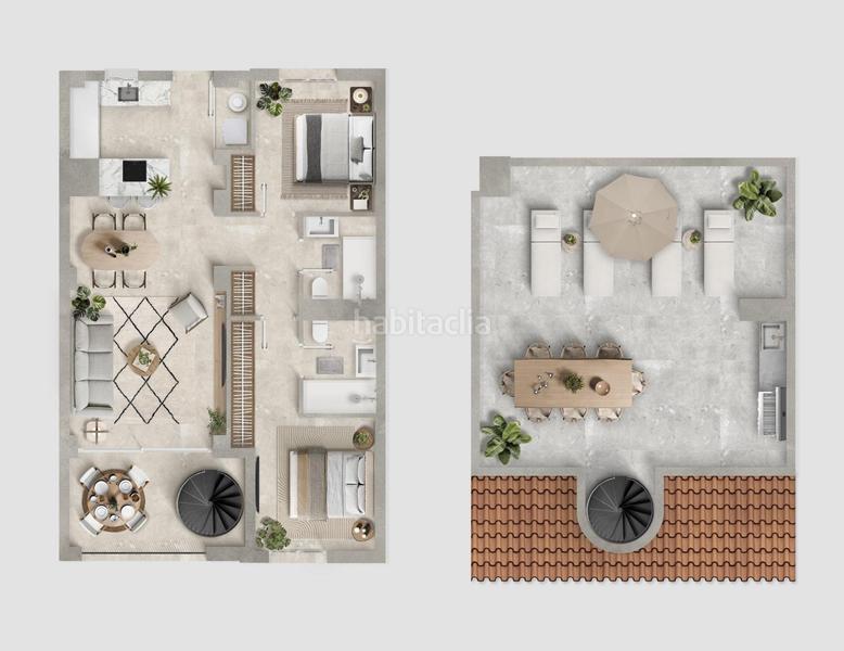 Foto 7ce8eed4-6b97-45e3-bc9f-2be72496a43f. Attico con riscaldamento parcheggio piscina in Portocolom Felanitx