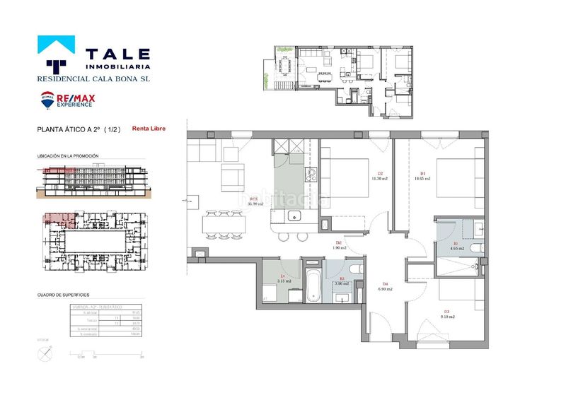 Foto 196c6b7a-5dd6-4b0f-bf99-29aa5928af3b. Attique avec parking dans Cala Millor Son Servera
