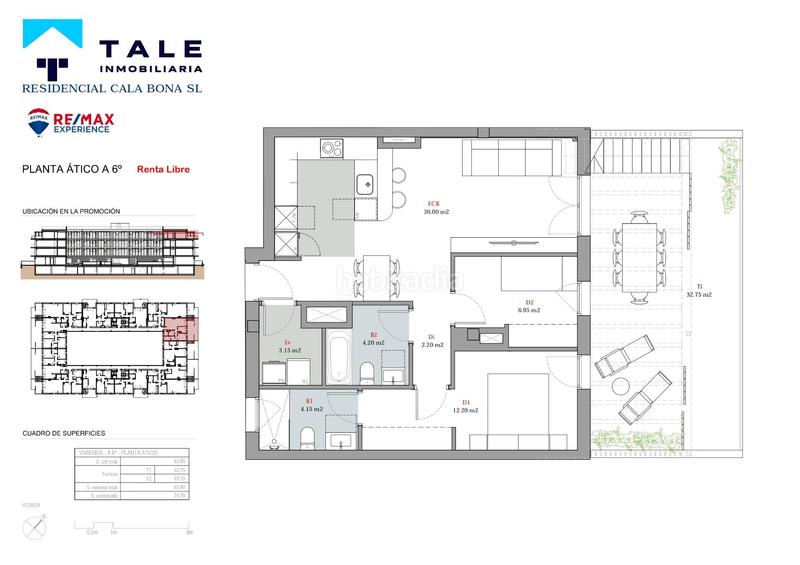 Foto 41009ad0-5bfe-4cbc-a5b8-a42dfe94b93b. Attique avec parking dans Cala Millor Son Servera