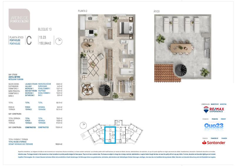 Foto f5f306b0-ed01-45e1-a7e9-088518d45bc5. Attico con riscaldamento parcheggio piscina in Portocolom Felanitx