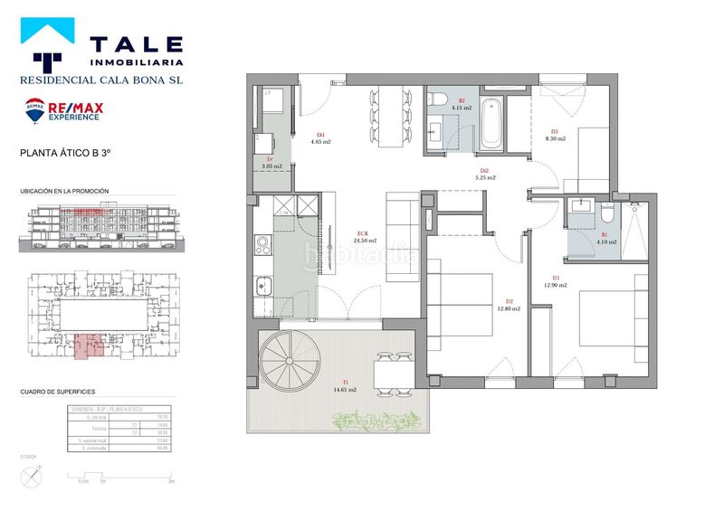 Foto a93f4ed2-7f24-4787-95a3-9667cf7e9d53. Penthouse with parking in Cala Millor Son Servera