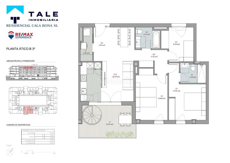 Foto b1ef7931-7ac3-44d4-9ce8-d32d57124972. Penthouse 96m<sup>2</sup> with parking in Cala Millor Son Servera