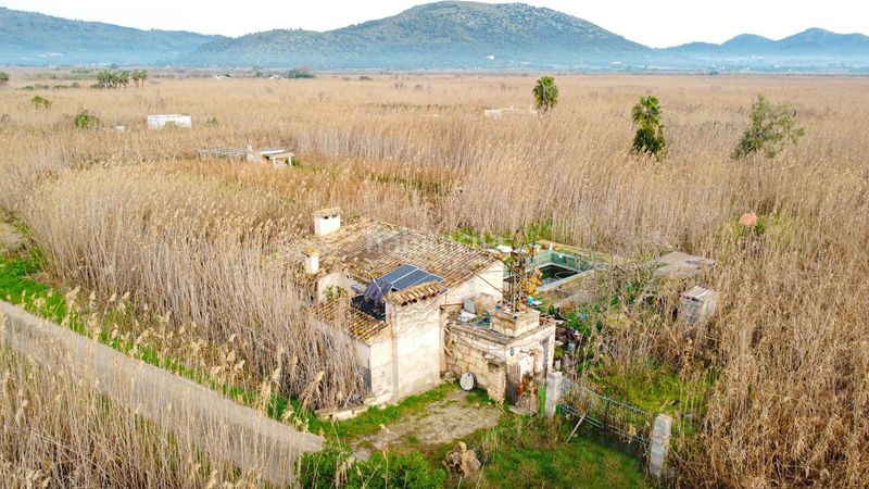 Foto c24cd99b-ec60-4e9f-944e-a3a411d7b497. Masía rústica con piscina en el parque natural de salbufera en Sa Pobla