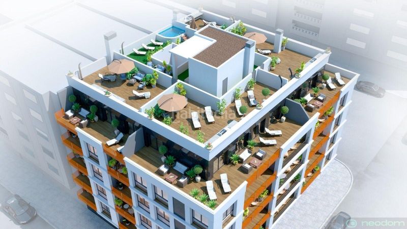 Foto b44e6278-d682-4232-a51e-fc001d27101f. Àtic amb piscina a Parque de las Naciones Torrevieja