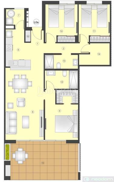 Foto fe7b50be-b1f4-4e48-9d8a-f601eaae27b1. Piso en Playa Flamenca Orihuela