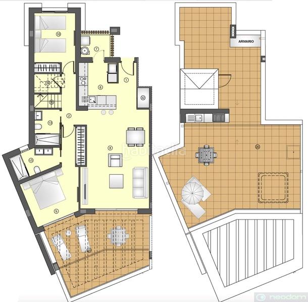 Foto f160b870-f89b-4335-a78b-5d7665aabea4. Dachwohnung mit heizung pool in Castillo Sohail - Myramar Fuengirola