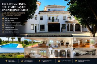 Maison à Gibraleón. Espectacular finca con 6 viviendas, piscina, amplios jardines y