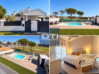 Casa a Dehesa - Monacilla. Chalet en venta o alquiler con piscina y vistas al campo de golf
