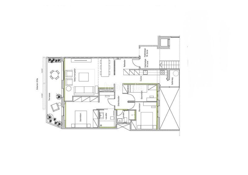 Foto 7fdc7ab1-33d6-4303-99c4-3ff9e2b0d2c9. Pis a L´Antiga Esquerra de l´Eixample Barcelona