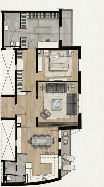 Foto 0de7df28-f87d-47bd-be82-24370422e98e. Pis a Sant Andreu de Palomar Barcelona