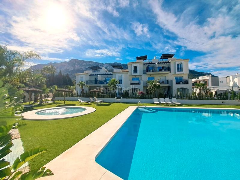 Foto a88da66e-9e13-4d2c-9287-71d37f7174e3. Dachwohnung mit heizung parking pool in El Montgó Dénia