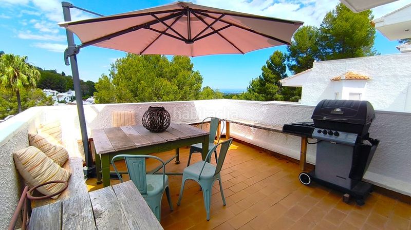 Foto f0a4c79b-69e1-4582-abc6-b887a96482de. Apartament amb xemeneia aparcament piscina a La Xara-La Sella Dénia