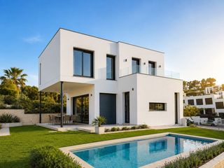 Semi detached house  Carrer segre. Casas unifamiliares adosadas en mas alba