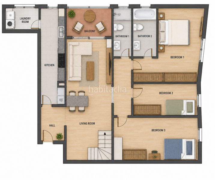 Foto 0549e5e5-1035-4a3d-a657-8b346e056950. Duplex con riscaldamento parcheggio in Les Roquetes Sant Pere de Ribes