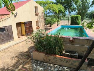 Xalet  Carrer major. Casa de campo en venta con terreno grande vallado, llano, de jar
