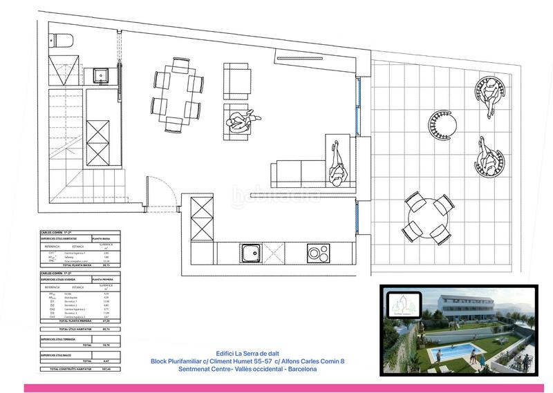Foto b031b2fc-263f-489b-8508-16fd7f3e90f6. Dúplex en carrer alfons carles comin 8 centro obra nueva con piscina comunitaria, parque infantil y barbacoa!!! en Sentmenat