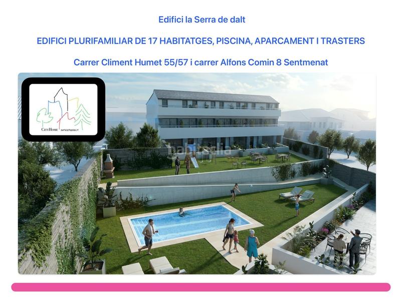 Foto b802f0b8-e74f-4e37-a236-f662a33a89ca. Dúplex en carrer alfons carles comin 8 centro obra nueva con piscina comunitaria, parque infantil y barbacoa!!! en Sentmenat