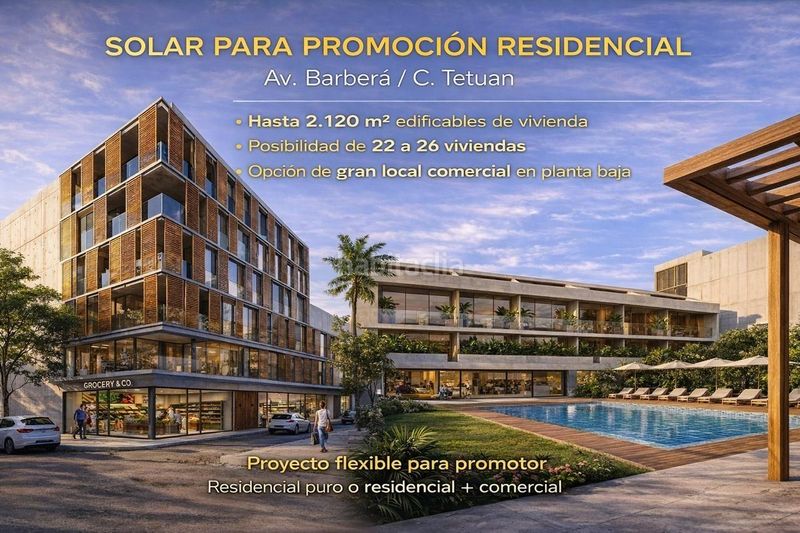 Foto 09768797-c291-467e-9163-c67b36e3c515. Terreny residencial a avenida barbera de 34 a Eixample Sabadell