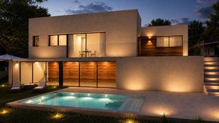 Casa en Santa Eulàlia de Ronçana. Casa unifamiliar de obra nueva con vivienda en planta y piscina,