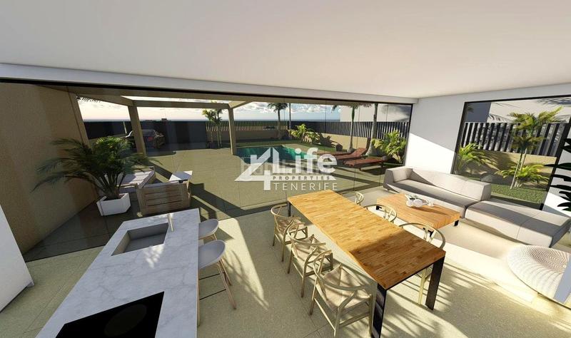 Foto fea127df-4de1-4edf-bb7f-232a3f3de385. Casa con parcheggio piscina in Palm - Mar Arona