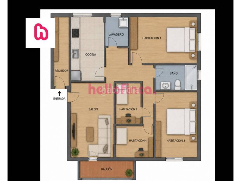 Foto de0330a2-5545-4561-98a4-7b405183f6df. Apartament amb calefacció aparcament a Can Rull Sabadell