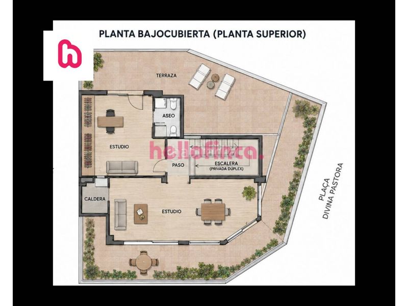 Foto 4f27420b-664b-43e1-b7ca-a885e2e3d32b. Duplex con riscaldamento in Centre Vic