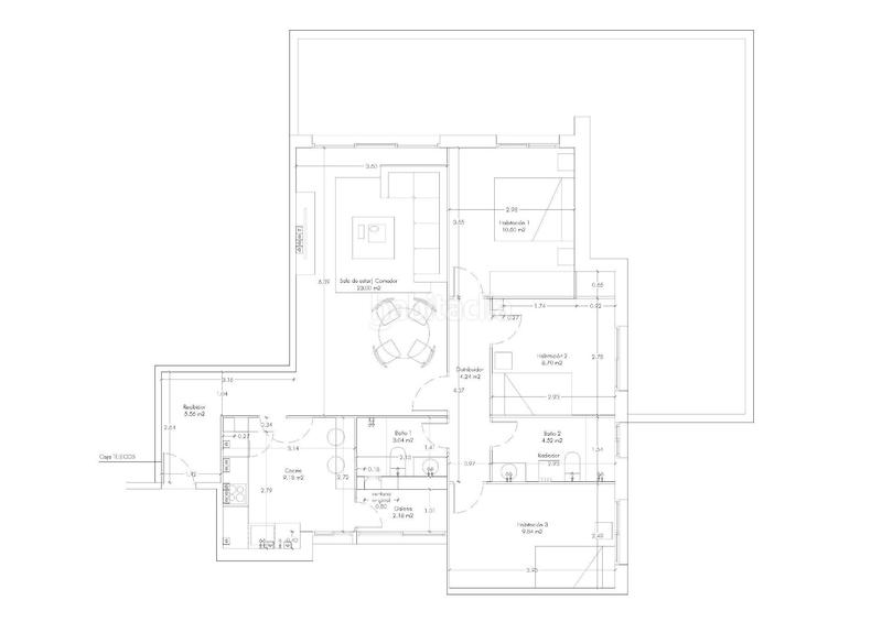 Foto 4afefccb-5e95-41cf-94dd-9cc9f3f58183. Piso  3 habitaciones en calle barcelona, piscina comunitaria. en Salou