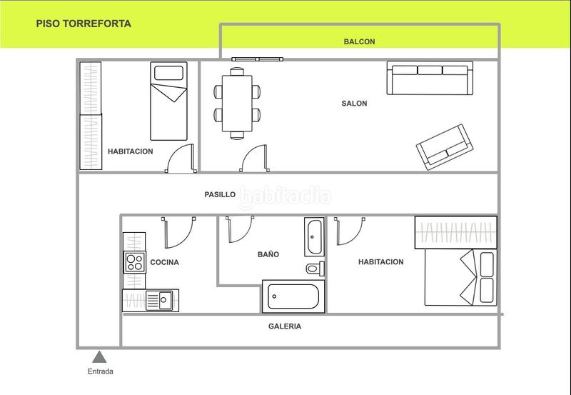 Foto 213e8bc2-8910-4ae1-926d-3e5e924f3076. Etagenwohnung in Torreforta Tarragona