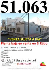 Casa en Ejido centro. Especial inversores-venta con iva!!!
