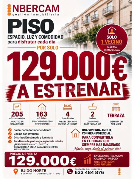 Foto 32a6e20d-e4b7-4520-93f3-c5e486375fad. Appartement dans Ejido centro Ejido (El)