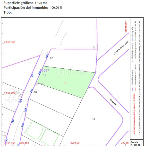 Foto 41d36195-3a85-46b2-8b4c-e39d9dd64e9c. Terreny residencial a carrer de la bruguera 289 a Riudecanyes