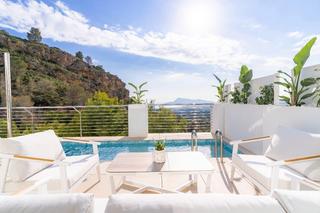 Chalet en Altea la Vella. Vivivienda unifamiliar lista para entrar a vivir en blanc altea