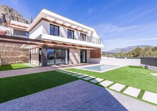 Xalet  Polop. Proyecto residencial avanzado de obra nueva en polop costa blanc