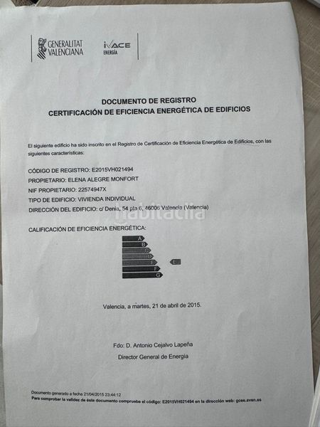 Foto f84a7480-5def-4e5a-a1c7-8089ab5c60d0. Apartament a Russafa Valencia