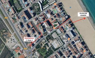 Geschäftsraum in Calle rioja 3. Un solo inmueble dos estancias  exterior privado  gandía playa