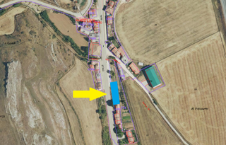 Terreny residencial a Calle barrio de las ventas 25. Terreno urbano en becerril del carpio (palencia)