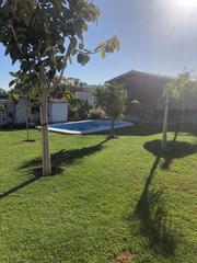 Rent House in La Soledad. Casita de madera con piscina