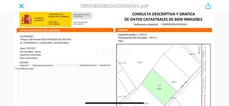 Foto 00941ea4-e9fe-473b-b881-879368f8977d. Fondo rustico in carretera de porzuna km 2 in Área Rual - Valverde - Las Casas Ciudad Real