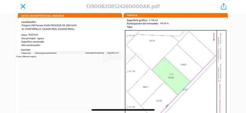 Foto 25cc1ba5-795d-4615-a090-b3854c6ee64e. Fondo rustico in carretera de porzuna km 2 in Área Rual - Valverde - Las Casas Ciudad Real
