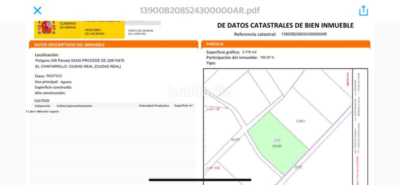 Foto eaea25f9-6ee4-40c1-891a-08eb7dae5aae. Fondo rustico in carretera de porzuna km 2 in Área Rual - Valverde - Las Casas Ciudad Real
