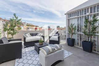 Penthouse  Carrer ganduxer. Sobre ático con terraza  50m2 útiles amueblado  ubicación prime