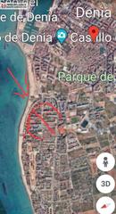 Terreny residencial a Centro Urbano. Espectacular solar de 3.300 metros en denia  les marines