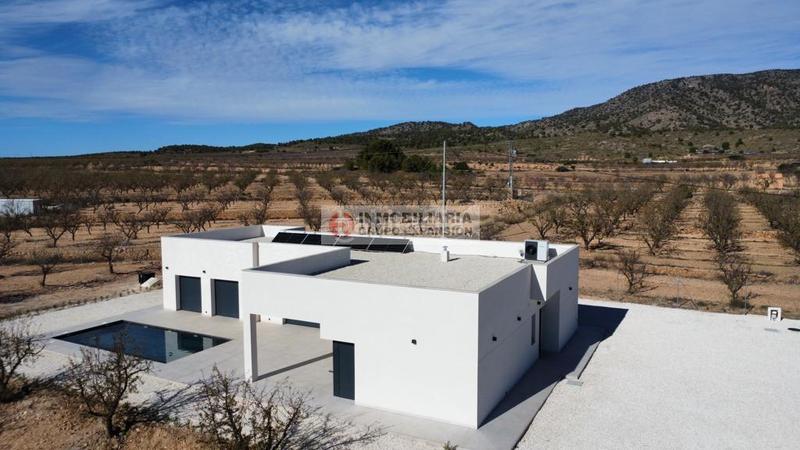 Foto c9e05385-4e78-4bd0-8fee-5fd38ce9680a. Chalet espectacular proyecto de obra nueva villa alhambra en Pinoso