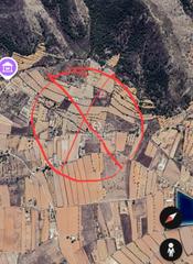 Rural plot in Hondón de las Nieves. Estupendo terreno en hondón de las nieves de 17.000 metros