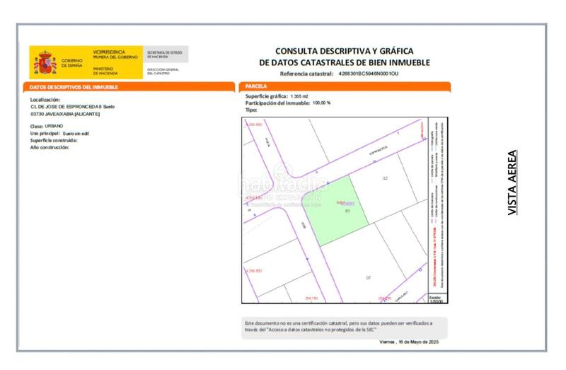 Foto 987f52a6-2b56-4d45-a31c-d6702160ac10. Terreny residencial a Montgó - Ermita Xàbia