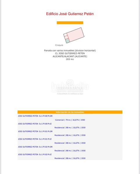 Foto a2ea2e34-679c-4fd3-921b-264e27630b6d. Edificio  para reformar íntegramente muy bien situado en Alicante
